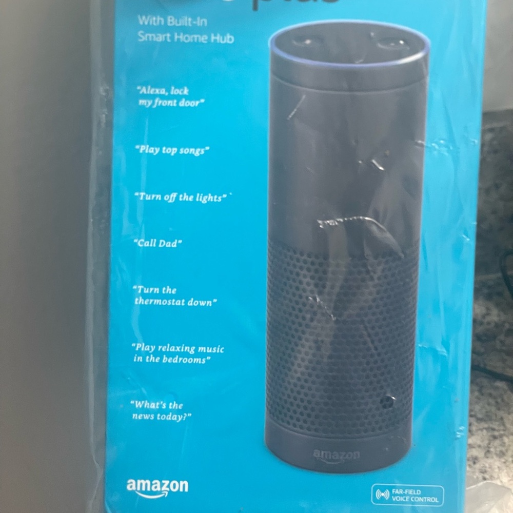 Amazon Echo Plus Smart Speaker - Black